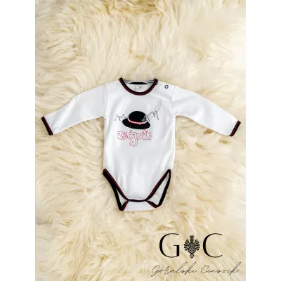 Body haftowane "Zbójnik" - długi rękaw