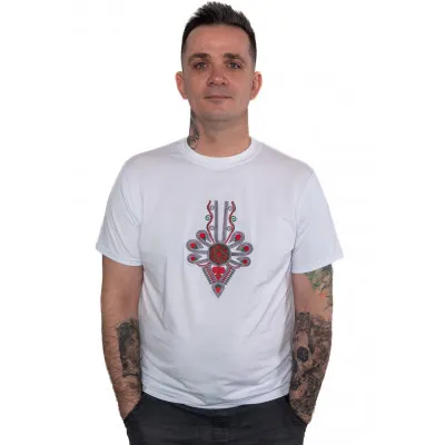 Koszulka męska z haftem - parzenica 03 - widok 1