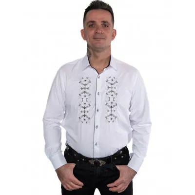 Koszula męska góralska z haftem folkowa - widok 1