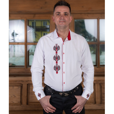 Koszula góralska męska haftowana folkowa