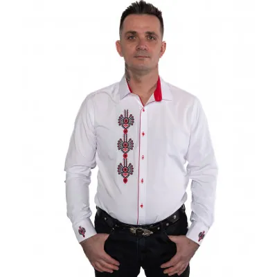 Koszula góralska męska haftowana folkowa - widok 1