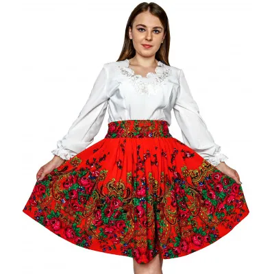 Spódnica góralska krótka - 03 - widok 1