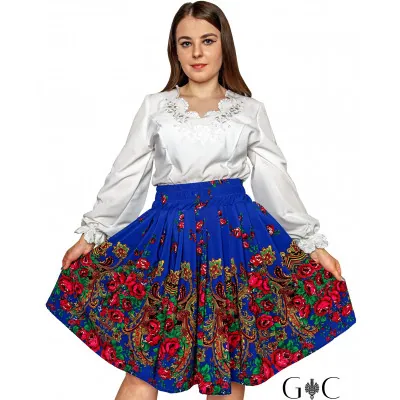 Spódnica góralska krótka - 04 - widok 1