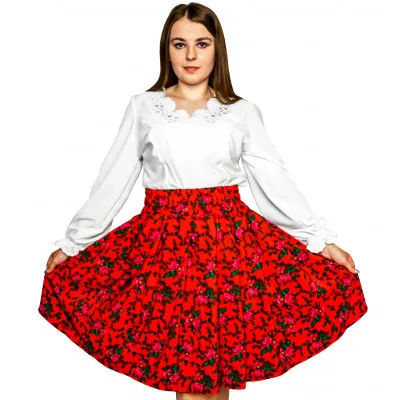 Spódnica góralska krótka - 05 - widok 1