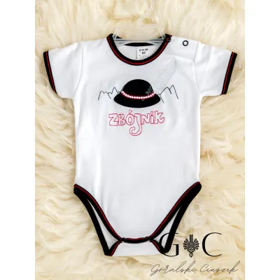 Body haftowane "Zbójnik" - krótki rękaw - widok 1