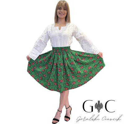 Spódnica góralska krótka - 08 - widok 1