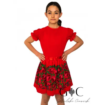 Sukienka - kwiecista spódnica 01 - widok 1