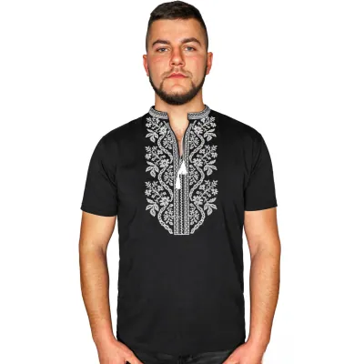 Haftowana koszulka męska - 02 - widok 1