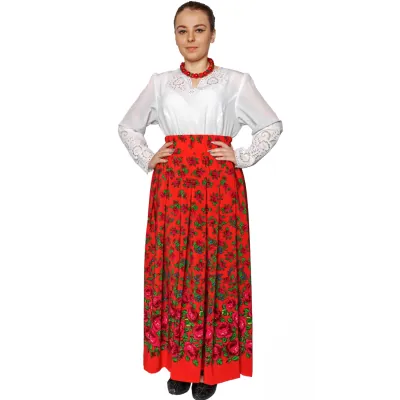 Spódnica góralska maxi - 11 - widok 1