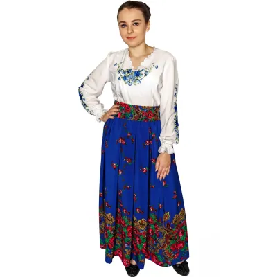 Spódnica góralska maxi - 02 - widok 1