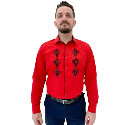 Koszula garniturowa z kołnierzykiem - 06