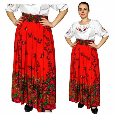 Spódnica góralska maxi - 07