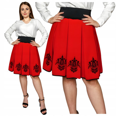 Spódnica haftowana krótka- 11