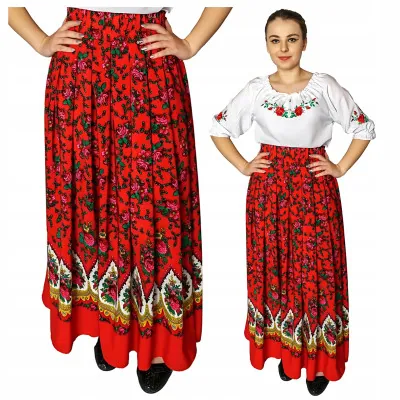 Spódnica góralska maxi - 03