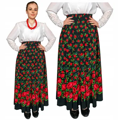 Spódnica góralska maxi - 08