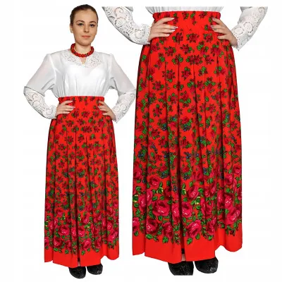 Spódnica góralska maxi - 11