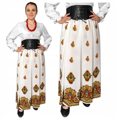 Spódnica góralska maxi - 09