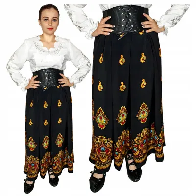 Spódnica góralska maxi - 10