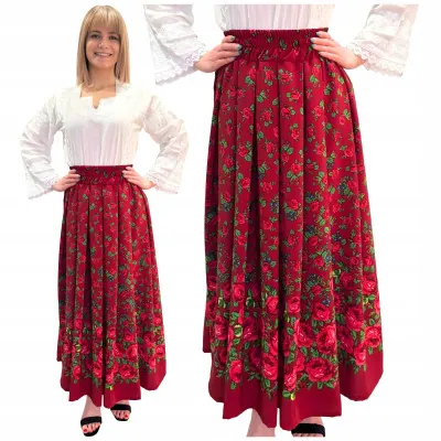 Spódnica góralska maxi - 19