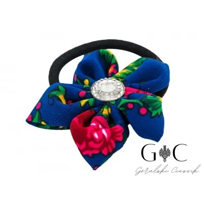 Gumka do włosów - kwiatuszek 04 - widok 1