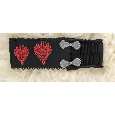 Pasek góralski folkowy regionalny z haftem - 01 - widok 1